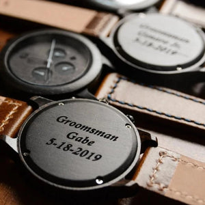 Groomsmen Gifts - Groomsmen Watches With Personalized Engraving I Urban Designer