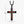 Stylish Symbol of Faith Wooden Dark Cross Necklace For Men