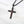Stylish Symbol of Faith Dark Cross Necklace For Men
