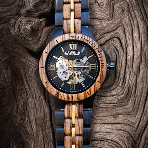 Wooden Watches For Men Premium Eco-Friendly Manual Mechanical Wooden Watches For Men | Urban Designer 