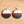 UD Color-block Round Disk Wooden Earrings