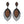 Wooden Earrings for Women - Statement Earrings for Women wood Boho Fashion