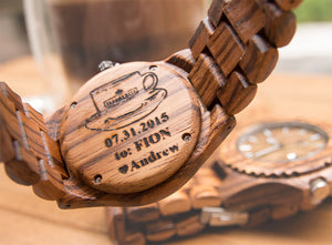 wooden watches for men by Urban Designer