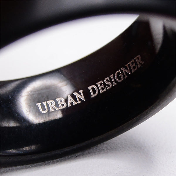 Sophisticated Men's Tungsten Ring with Rose Gold Stripe and Koa Wood Inlay